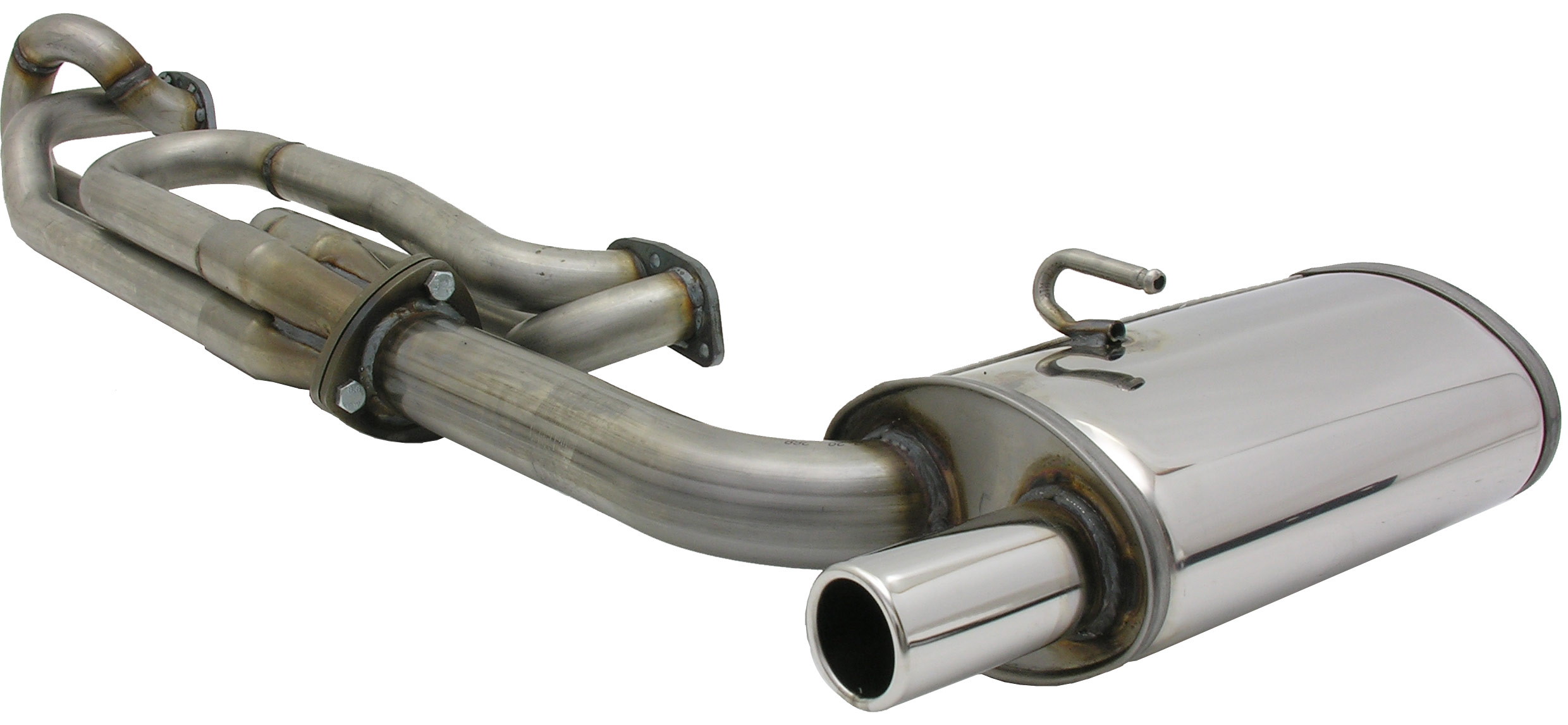 scarico completo per motore T4 -78 su Combi Split -67 diam 42mm