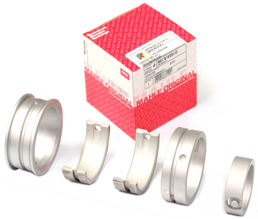 bronzine banco carter STD, albero STD, spallamento STD Mahle o tri-metalliche Mahle Clevite