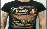 T-Shirt Uomo Six Gun Spare Parts