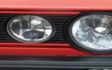 Cornice rossa per griglia anteriore golf mk1 GTI