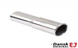 Set di 2 terminali scarico inox da 45mm Porsche 356 con uscita Carrera