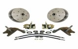 kit freni a disco anteriori doppia foratura 5x205 / 5x130 >7/65 con fuselli ribassati -6cm EMPI