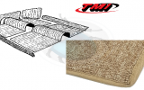 kit moquette interna beige oatmeal 58-64 7pezzi