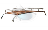 portapacchi da tetto con traverse in legno T2 50-79 58cm
