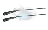 Set di 2 bracci tergicristallo neri sx e dx 8/57-7/64