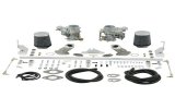 kit completo doppi carburatori monocorpo weber 34 ICT per motore MONOASPIRAZIONE