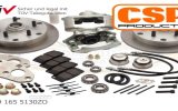 kit freni a disco anteriore 5 x 130 CSP T1 -65 ( non allarga la carreggiata) foraggio PORSCHE