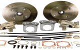 kit freni a disco post. 4x130 swing 08/67- e irs 1302 con supporti delle pinze rinforzati