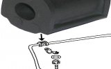 silentbloc barra stabilizzatrice anteriore in uretano maggiolino dal 65 al 79