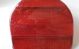 plastica fanale posteriore completamente rossa