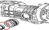 ORING DEL DIFFERENZIALE T2 T3 T25 08/67 - 07/92