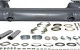 kit scarico 1303 3/73- doppio risc. del collettore di asp. motore AR