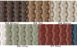 Tappezzeria sedili anteriori 1/3-2/3 per T2 68-73 basketweave neri #01 TMI USA