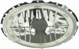 set di 2 fari H4 Angel Eyes con croce