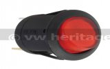 Interruttore 12v illuminato rosso