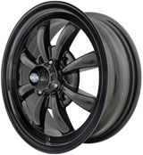 cerchione EMPI 8 rami nero opaco e lucido 5,5x15 4x130 ( ET 30 )