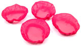 set di 4 retine antipolvere di protezione tromboncini NERE