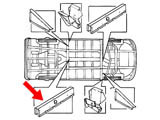 traversa posteriore T2 -67