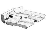 kit moquette interna grigia cabriolet 73-79