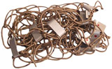 portaoggetti da tetto in elastico beige