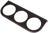 porta strumenti (diam. 52mm) sotto il cruscotto, a 3 fori, nero