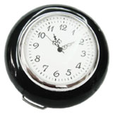 pulsante clacson nero con orologio 8/60-7/71