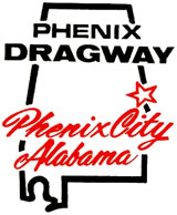 adesivo PHENIX DRAGWAY ALABAMA