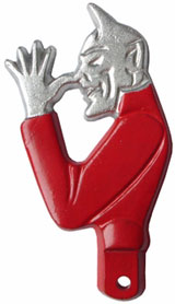 placchetta ornamentale "snooty devil"