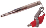 lampada spia circuit tester